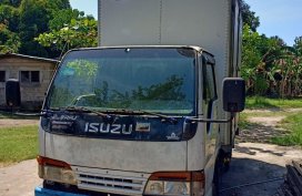 Silver Isuzu Elf 2012 for sale in Zambales