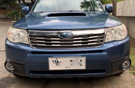 Selling Blue Subaru Forester 2009 in Manila
