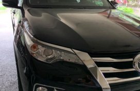 Selling Black Toyota Fortuner 2018 in San Ildefonso