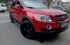 Red Chevrolet Captiva 2008 for sale in Rizal