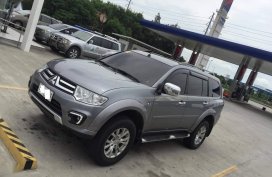 Grey Mitsubishi Montero 2015 for sale in Manila