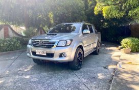 Silver Toyota Hilux 2015 for sale in Laoag City