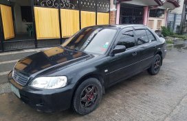 Sell Black 2002 Honda City in Mabalacat