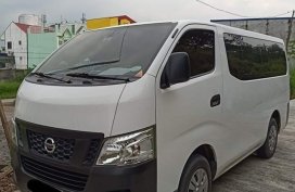 White Nissan NV350 2017 for sale in San Jose del Monte