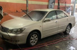 Beige Toyota Camry 2004 for sale in Quezon