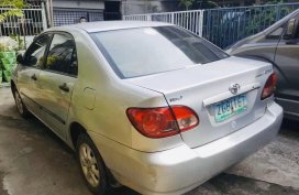 Silver Toyota Corolla Altis 2003 for sale in Quezon
