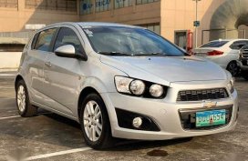 Selling Brightsilver Chevrolet Sonic 1.4 LTZ 2013 in Manila