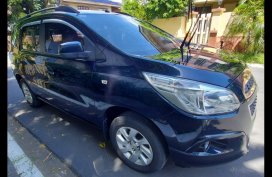 Selling Black Chevrolet Spin 2015 in Las Piñas
