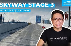 Skyway Stage 3 Quick Look: 22-minute drive from NAIAX to Balintawak