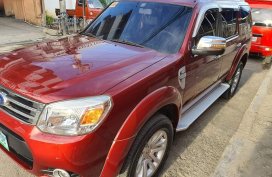 Red Ford Everest 2013 for sale in Cebu