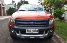 Selling Orange Ford Ranger 2015 in Quezon