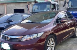 Selling Red Honda Civic 2012 in Caloocan