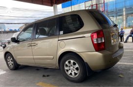 Beige Kia Carnival LX 2009 for sale in Quezon