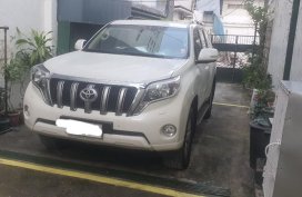 Selling Pearlwhite Toyota Land Cruiser Prado 2015 in Manila