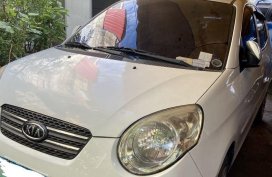 Selling White Kia Picanto 2009 in Cebu