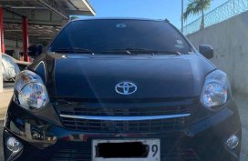 Black Toyota Wigo 2016 for sale in Lipa