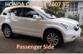 White Honda CR-V 2007 for sale in Las Piñas