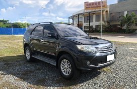 Black Toyota Fortuner 2013 for sale in Mandaue