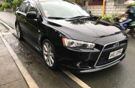Selling Black Mitsubishi Lancer 2014 in Batangas