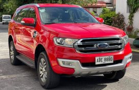 Red Ford Everest Trend 2016 for sale in Las Pinas