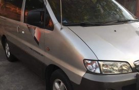 Silver Hyundai Starex 2002 for sale in Quezon