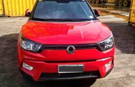 Selling Red SsangYong Tivoli 2017 in Marikina
