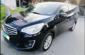 Black Mitsubishi Mirage G4 2014 for sale in Angeles