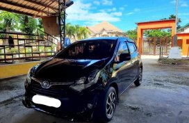 Selling Black Toyota Wigo 2017 in San Fernando
