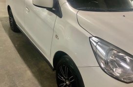 Selling White Mitsubishi Mirage 2015 in Taguig