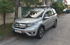 Brightsilver Honda BR-V 2018 for sale in Las Piñas