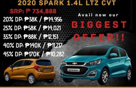 CHEVROLET 2020 SPARK 1.4L LTZ CVT