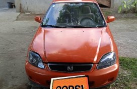 Selling Orange Honda Civic 2000 in Lipa