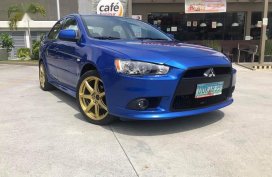Selling Blue Mitsubishi Lancer 2013 in Quezon