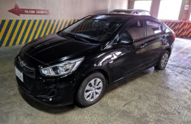 Selling Black Hyundai Accent 2015 in Pasig