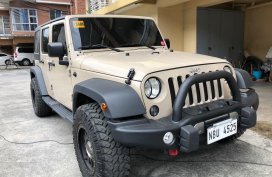 Selling Beige Jeep Wrangler 2017 in Pasig