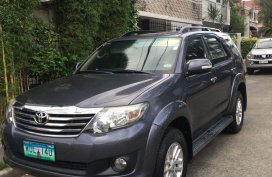 Grey Toyota Fortuner 2014 for sale in Pasig