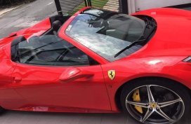 Red Ferrari 458 2013 for sale in Makati
