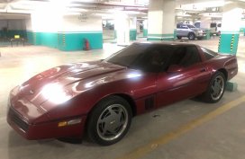 Selling Red Chevrolet Corvette 1989 in Pasay