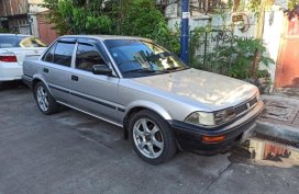 Brightsilver Toyota Corolla 1990 for sale in Makati
