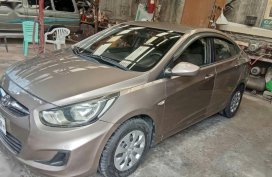 Selling Beige Hyundai Accent 2012 in Quezon