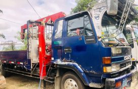 Isuzu FORWARD Self Loader Truck W/ Boom Manual 1990