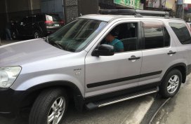 Selling Silver Honda CR-V 2003 in Quezon