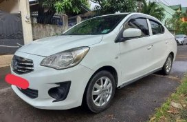 Selling White Mitsubishi Mirage G4 2015 in Pasig