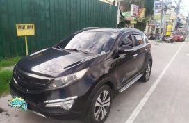 Black Kia Sportage 2012 for sale in Angeles