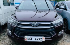 2017 Toyota Innova New Look Blackish red Manual Diesel