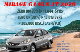  Mitsubishi Mirage G4 GLS 2020