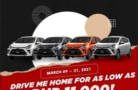 2021 TOYOTA WIGO 11K DP ONLY !