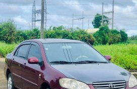 2002 TOYOTA COROLLA ALTIS