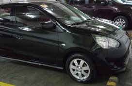 Selling Black 2015 Mitsubishi Mirage  GLX 1.2 MT