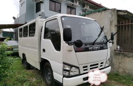 White Isuzu NHR 2011 for sale in Manila